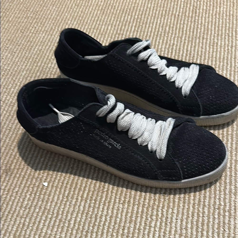 PEDRO GARCIA Men’s Mr Perry sneaker perforated suede lace up skater 41